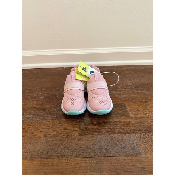 all in motion Other - All in Motion Gennie Sneakers Kids Pink Mint Green Slip On Athletic Shoes Size 9